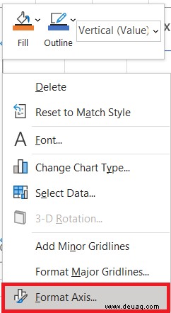 So ändern Sie die X-Achse in Excel