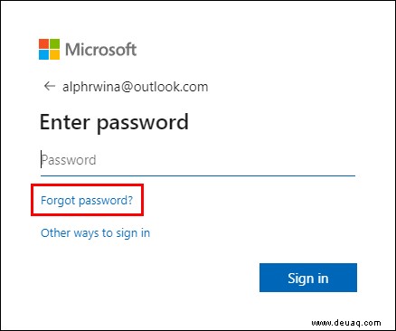 Wie Sie Ihr Microsoft-Passwort zurücksetzen und ändern