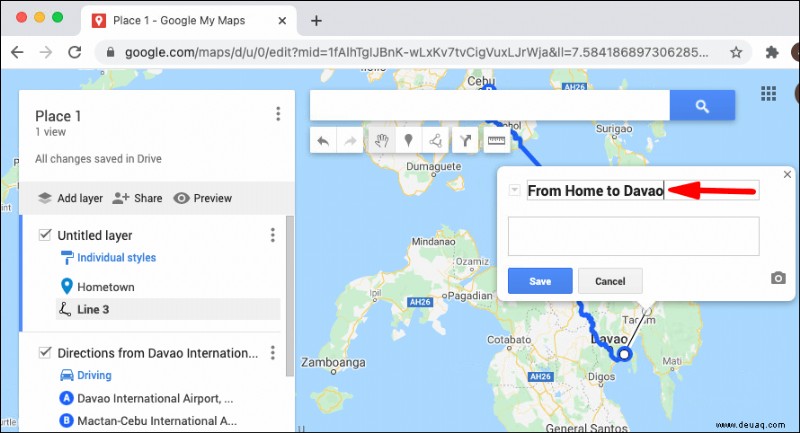 So erstellen Sie eine benutzerdefinierte Route auf Google Maps