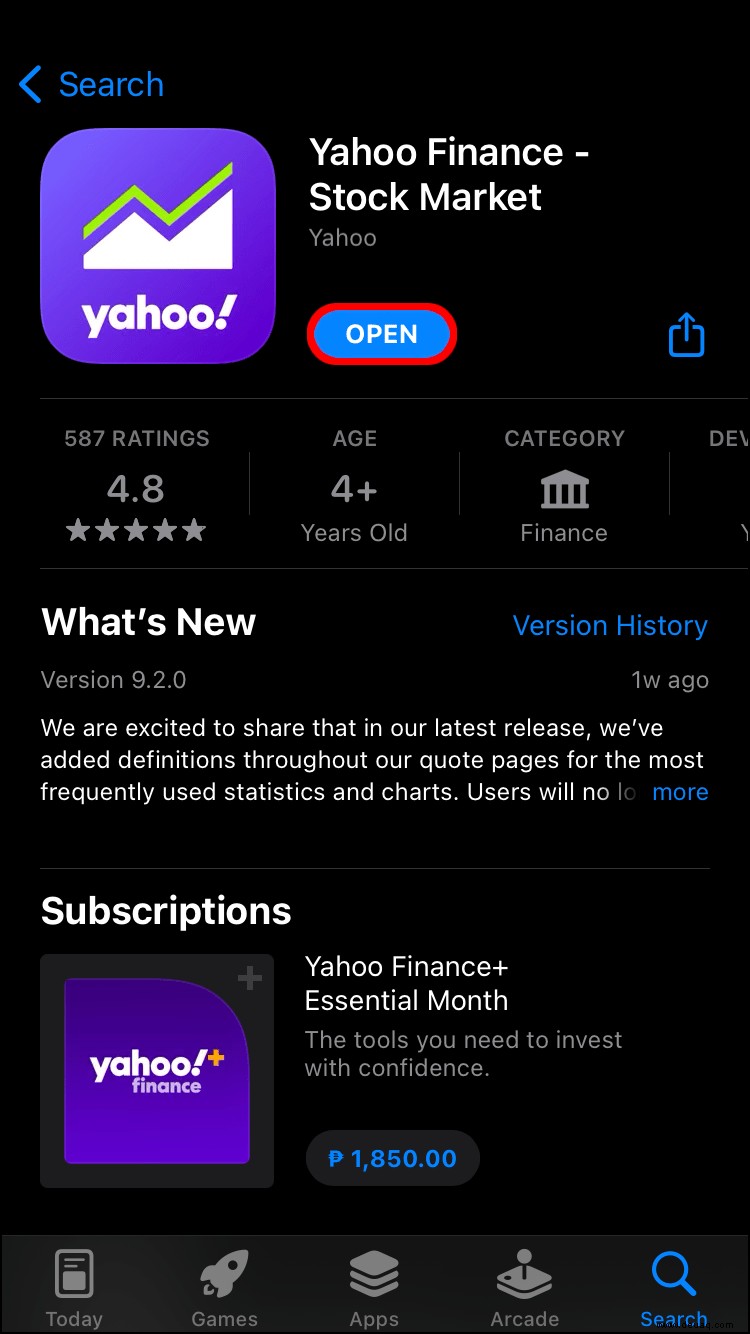 So löschen Sie eine Aktie in Yahoo Finanzen