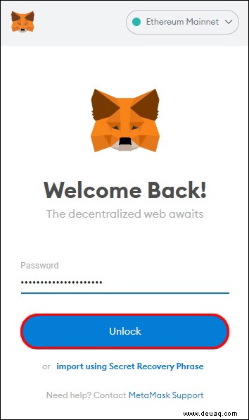 So ändern Sie Ihren Kontonamen in MetaMask