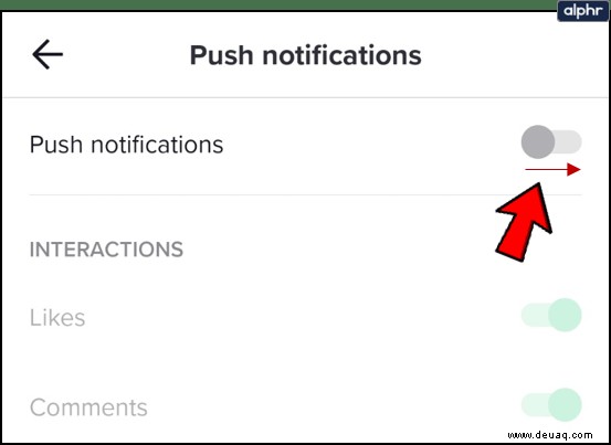So beheben Sie, dass TikTok-Benachrichtigungen nicht funktionieren