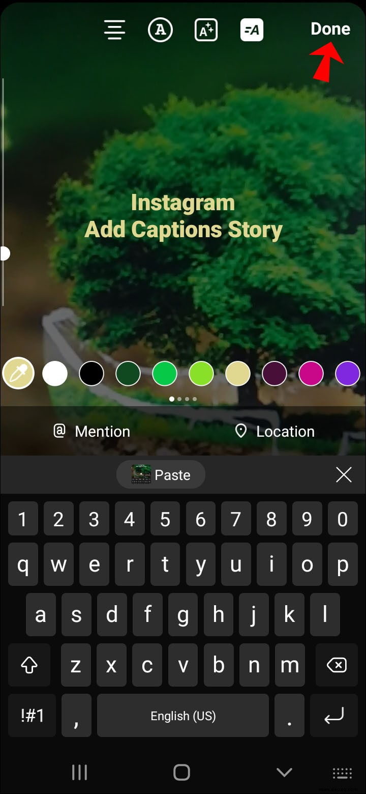 So fügen Sie Instagram-Geschichten Bildunterschriften hinzu