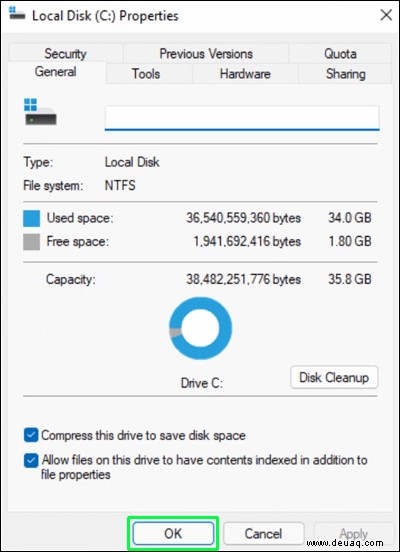 So bereinigen Sie das C-Laufwerk in Windows