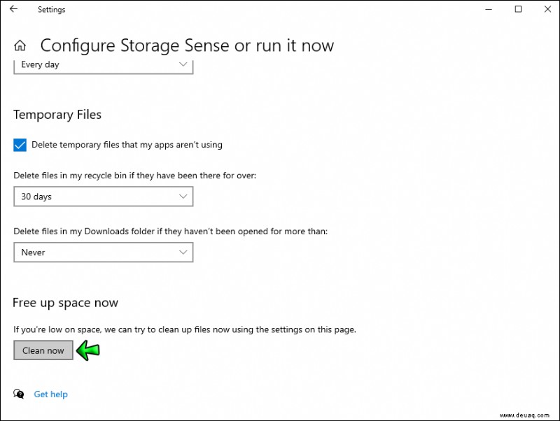 So bereinigen Sie das C-Laufwerk in Windows