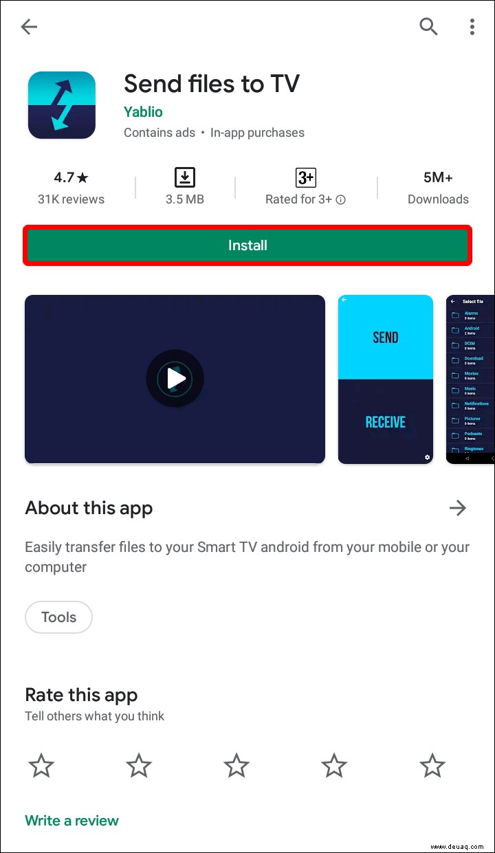 So laden Sie Apps auf einen Android-Fernseher herunter