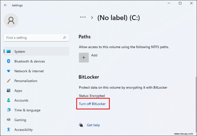 So deaktivieren Sie BitLocker in Windows