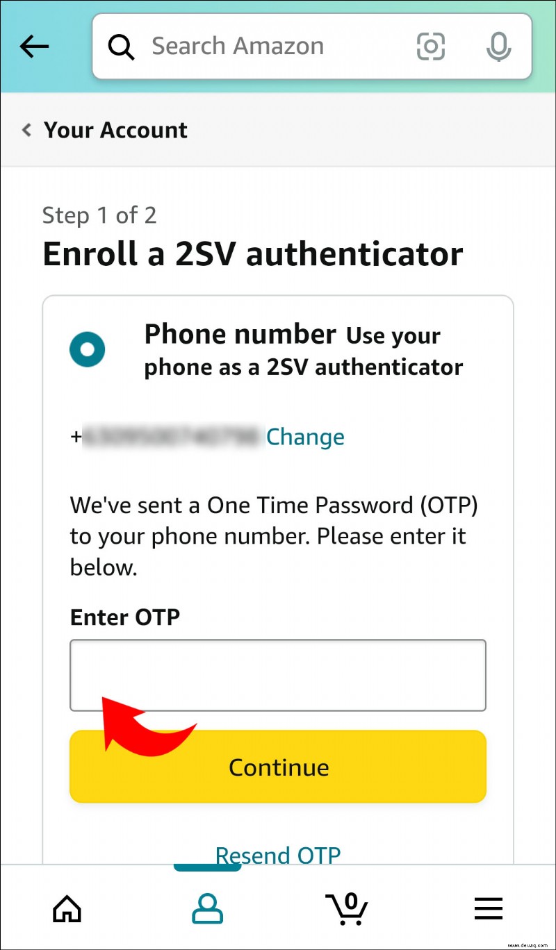 So aktivieren oder deaktivieren Sie 2FA bei Amazon