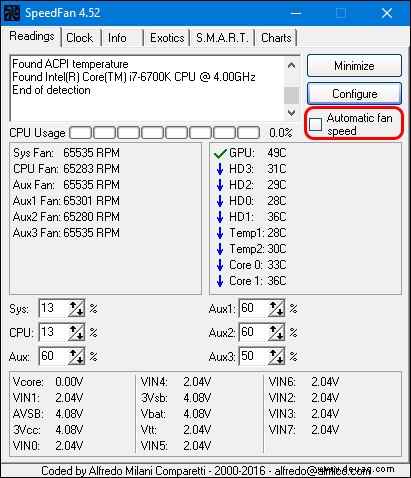 So steuern Sie die Lüftergeschwindigkeit auf einem Windows-PC