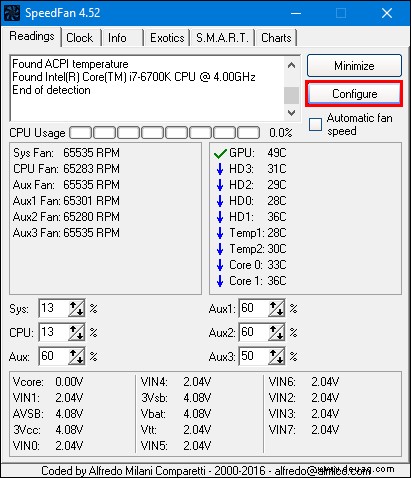 So steuern Sie die Lüftergeschwindigkeit auf einem Windows-PC