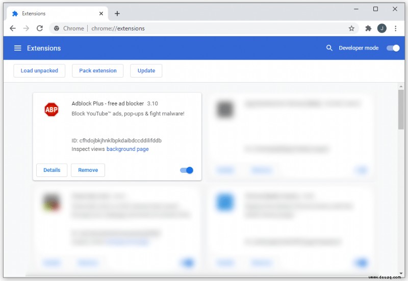 So deaktivieren Sie Erweiterungen in Chrome