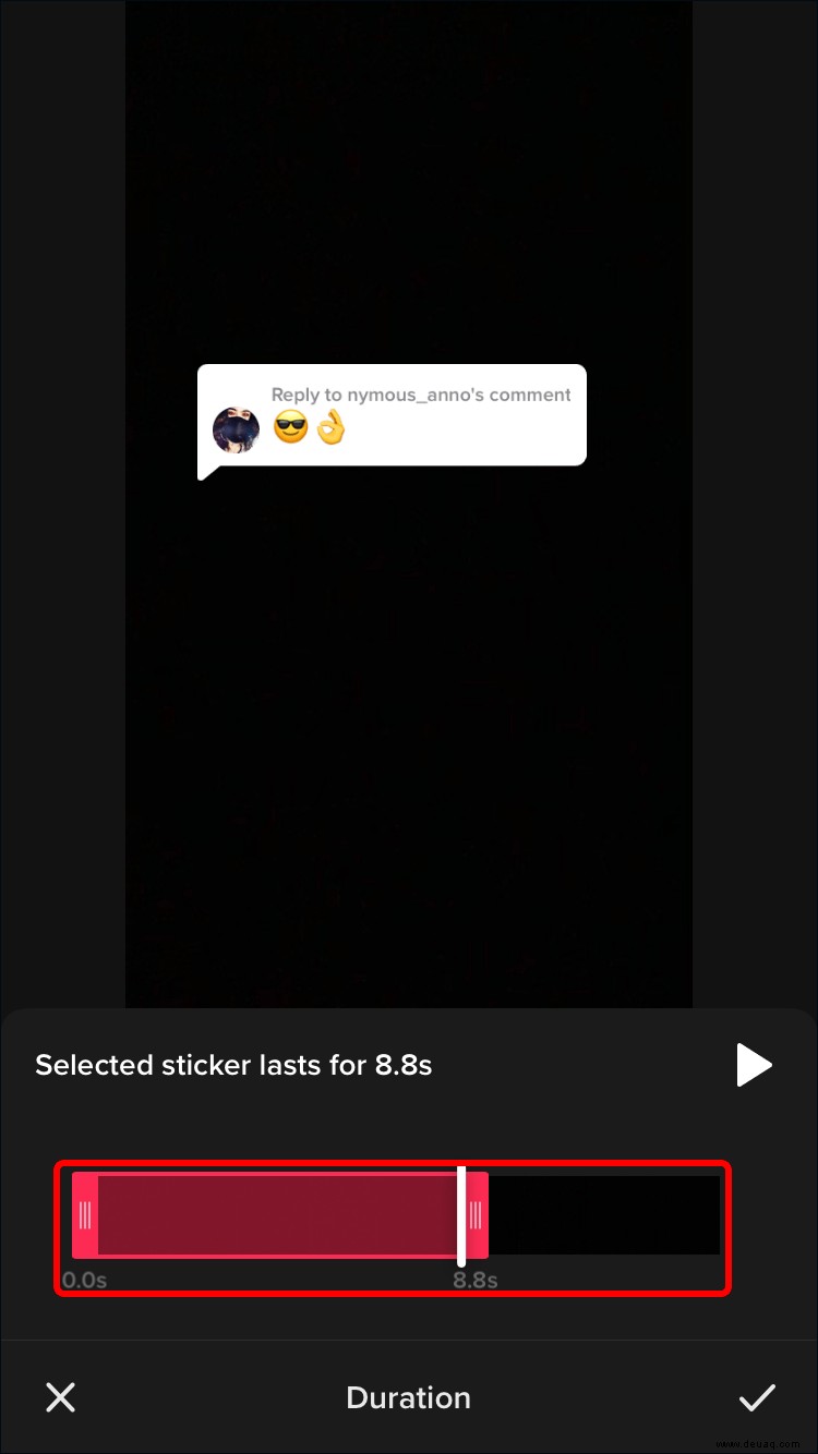 So antworten Sie mit einem Video in TikTok