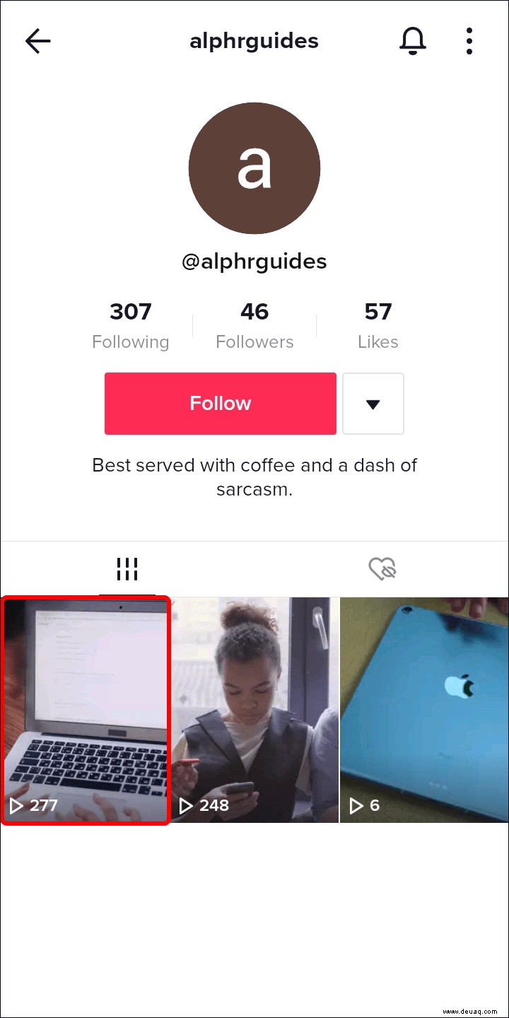 So antworten Sie mit einem Video in TikTok