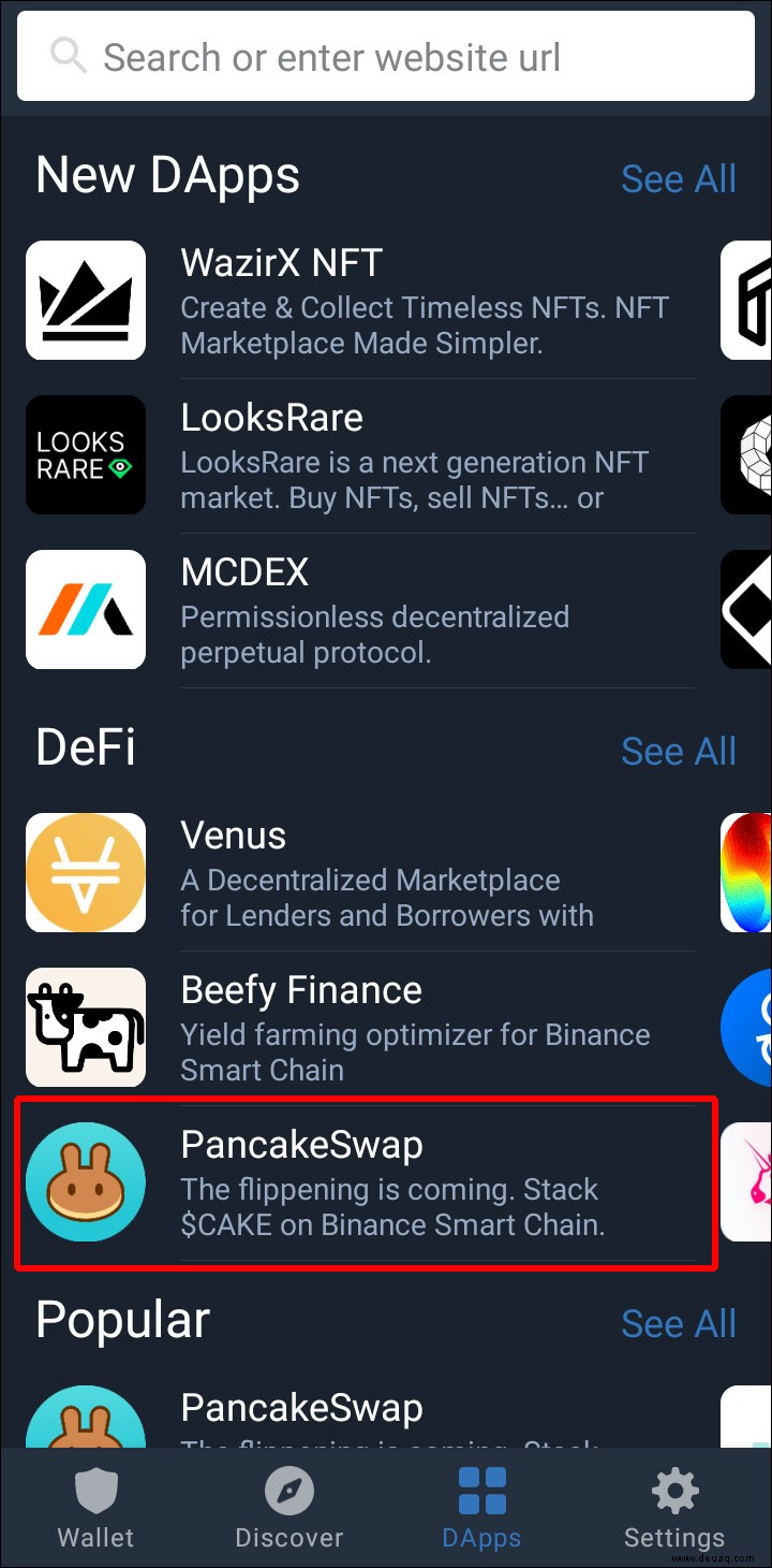 So verkaufen Sie Token auf PancakeSwap