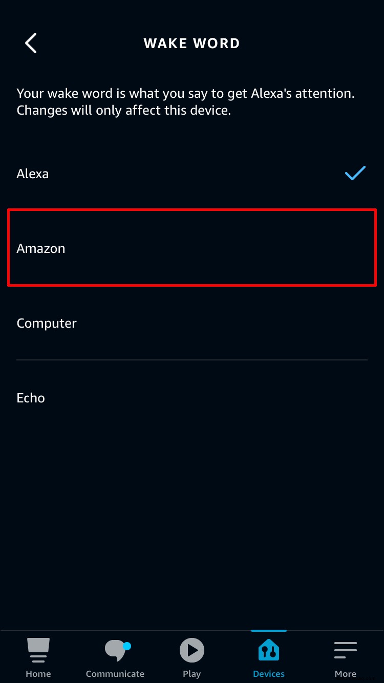 So ändern Sie den Namen von Alexa