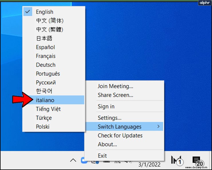 So ändern Sie die Sprache in Zoom-Konferenzen