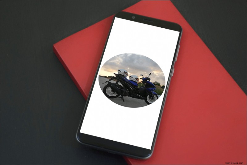 Wie man ein Bild auf einem Android-Gerät rund macht