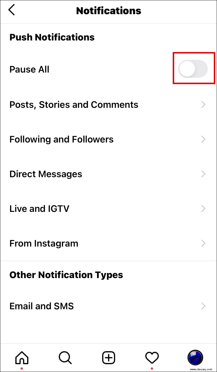 So aktivieren Sie Benachrichtigungen auf Instagram