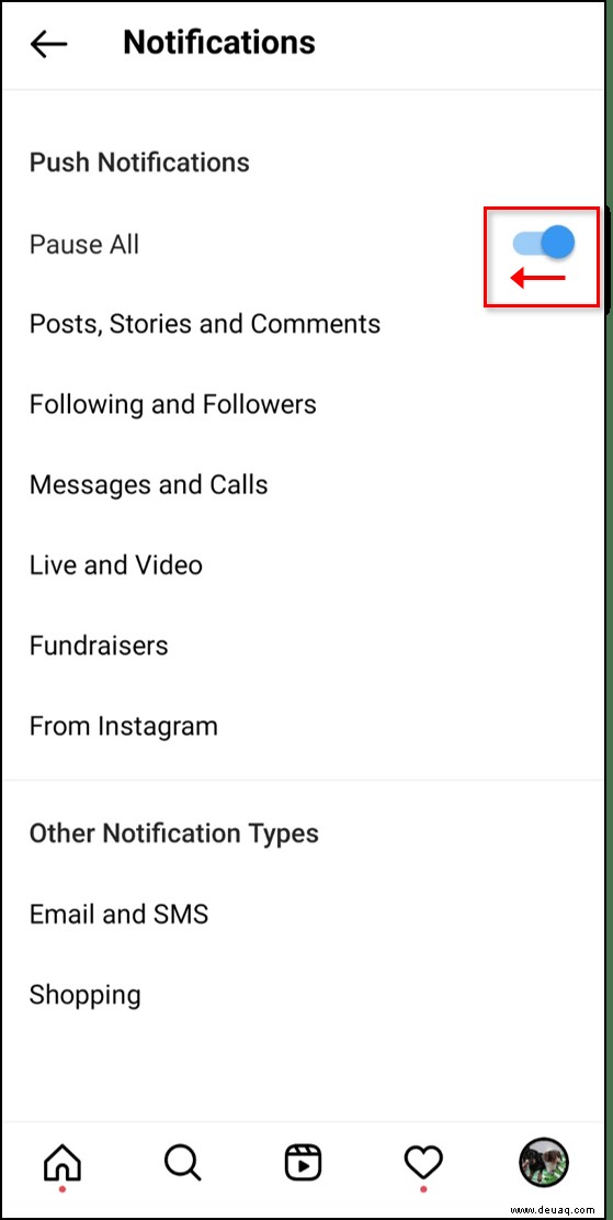 So aktivieren Sie Benachrichtigungen auf Instagram