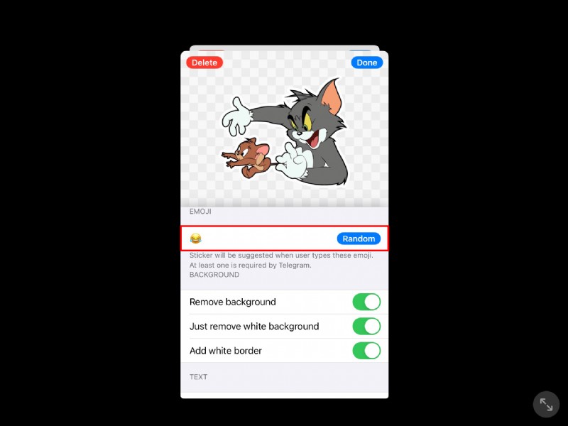 So erstellen Sie animierte Sticker für Telegram