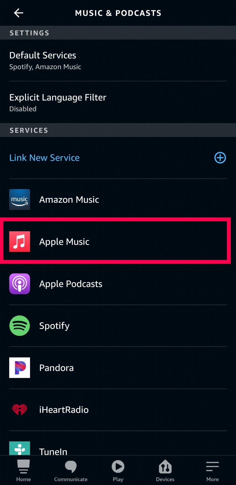 So richten Sie Apple Music auf einem Amazon Alexa-Gerät ein