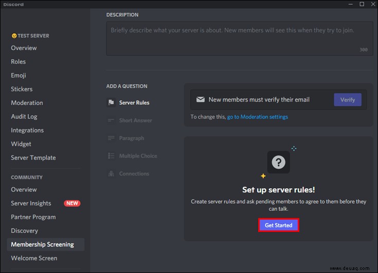 So fügen Sie Regeln zu einem Discord-Server hinzu