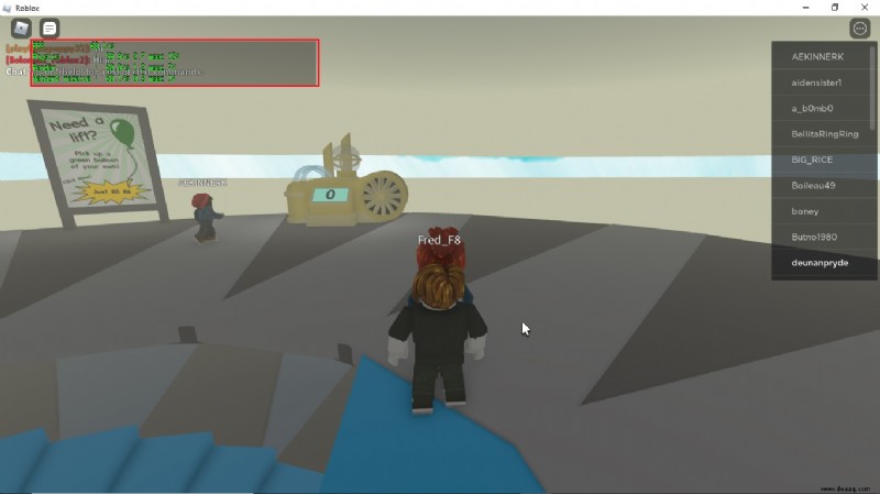 So zeigen Sie Ihre FPS auf Roblox an