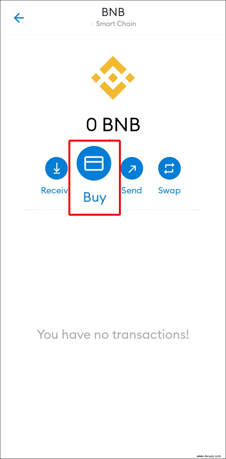 Können Sie BNB direkt mit MetaMask kaufen? Nein! Hier ist eine Problemumgehung