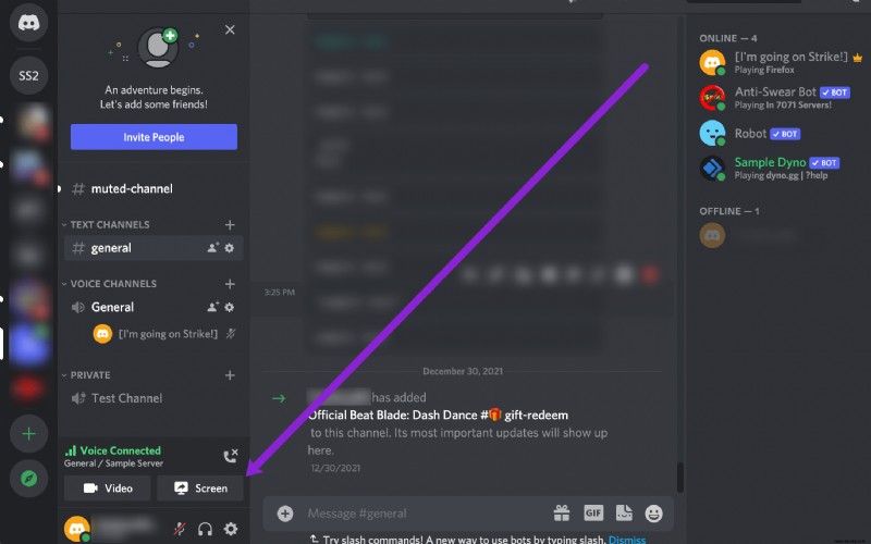 Wie man in Discord live geht