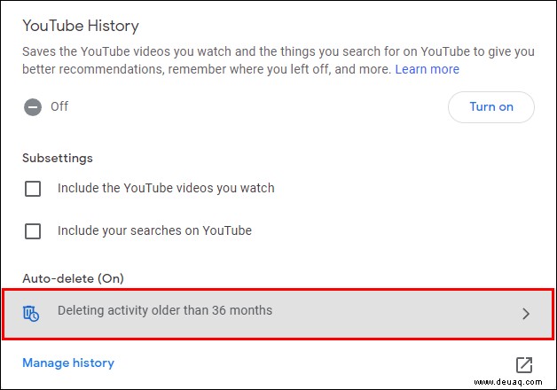 So setzen Sie YouTube-Empfehlungen zurück