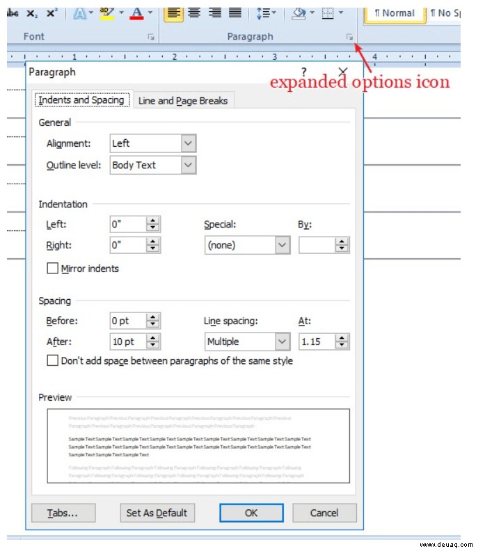 So entfernen Sie Seitenumbrüche in Word