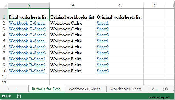 So führen Sie Excel-Dateien zusammen