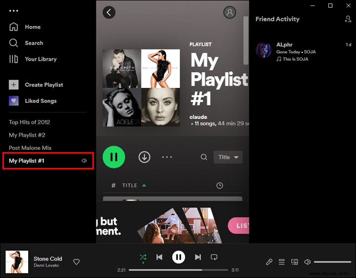 So duplizieren Sie eine Spotify-Playlist