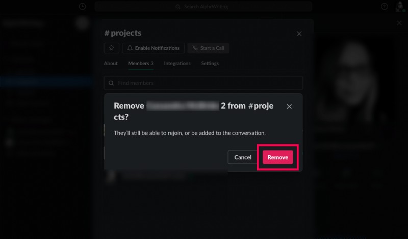 So entfernen Sie jemanden aus einem Slack-Channel [Alle Geräte]