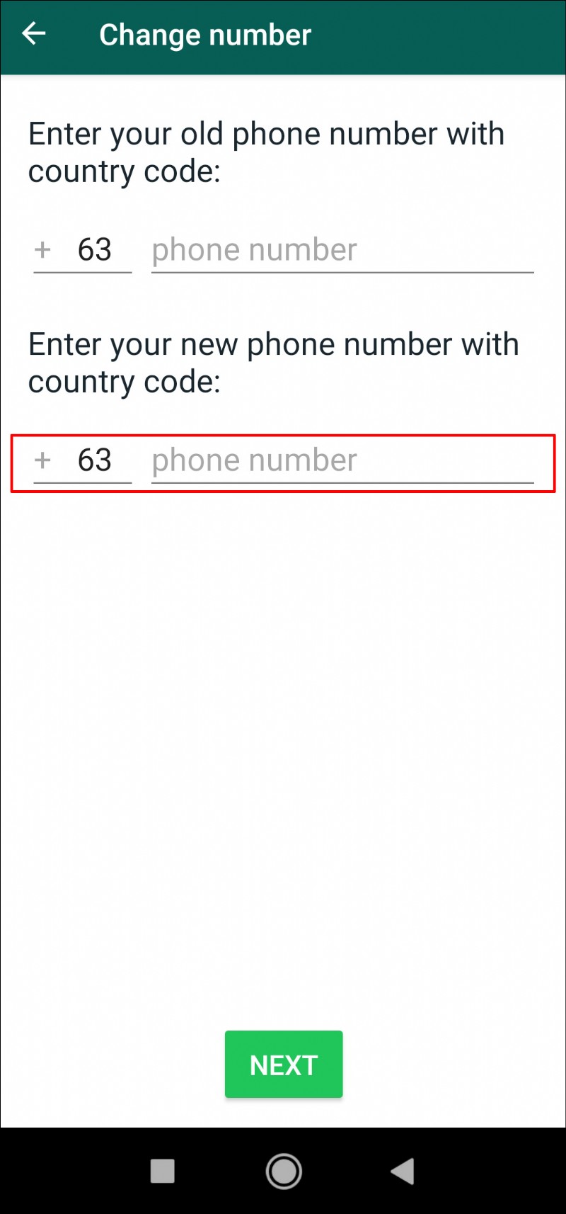 So ändern Sie Ihre Telefonnummer auf WhatsApp