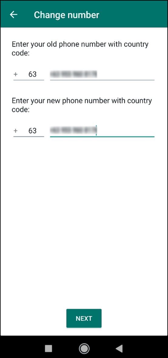 So ändern Sie Ihre Telefonnummer auf WhatsApp