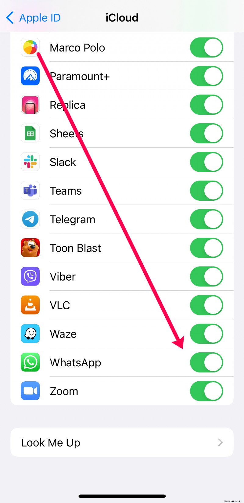 So sichern Sie WhatsApp-Nachrichten auf einem iPhone