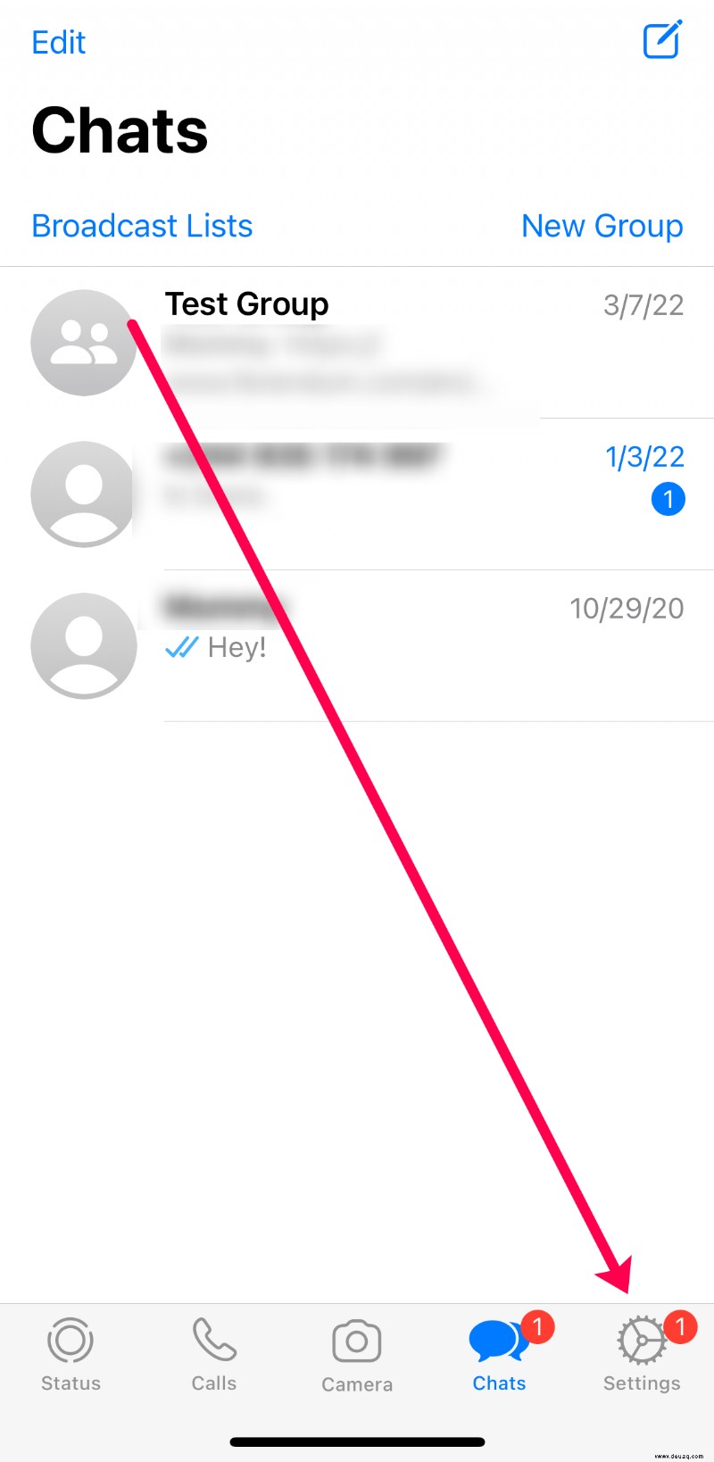 So sichern Sie WhatsApp-Nachrichten auf einem iPhone