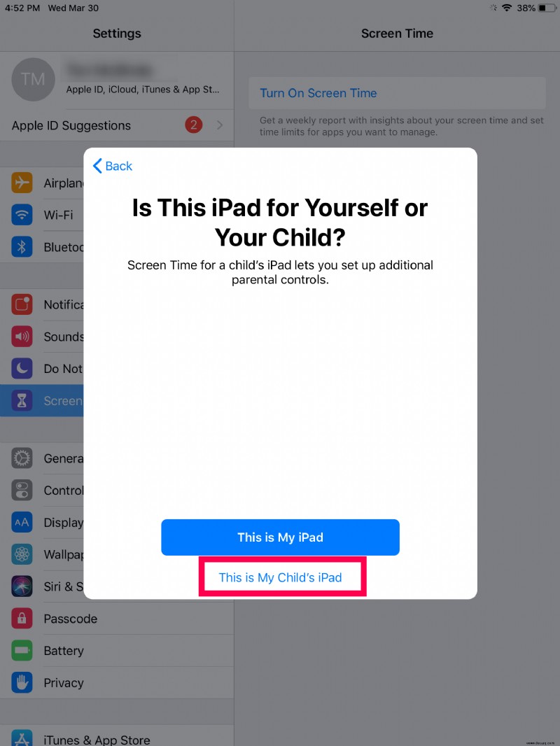 So aktivieren Sie die Kindersicherung auf dem iPad