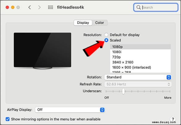 Wie man einen Computer dazu bringt, den Fernsehbildschirm auszufüllen, wenn er über HDMI angeschlossen wird