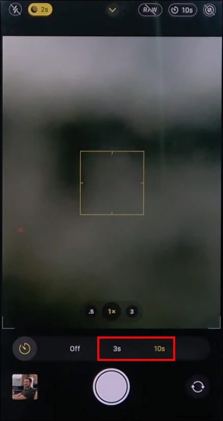 So stellen Sie einen Timer auf der iPhone-Kamera ein