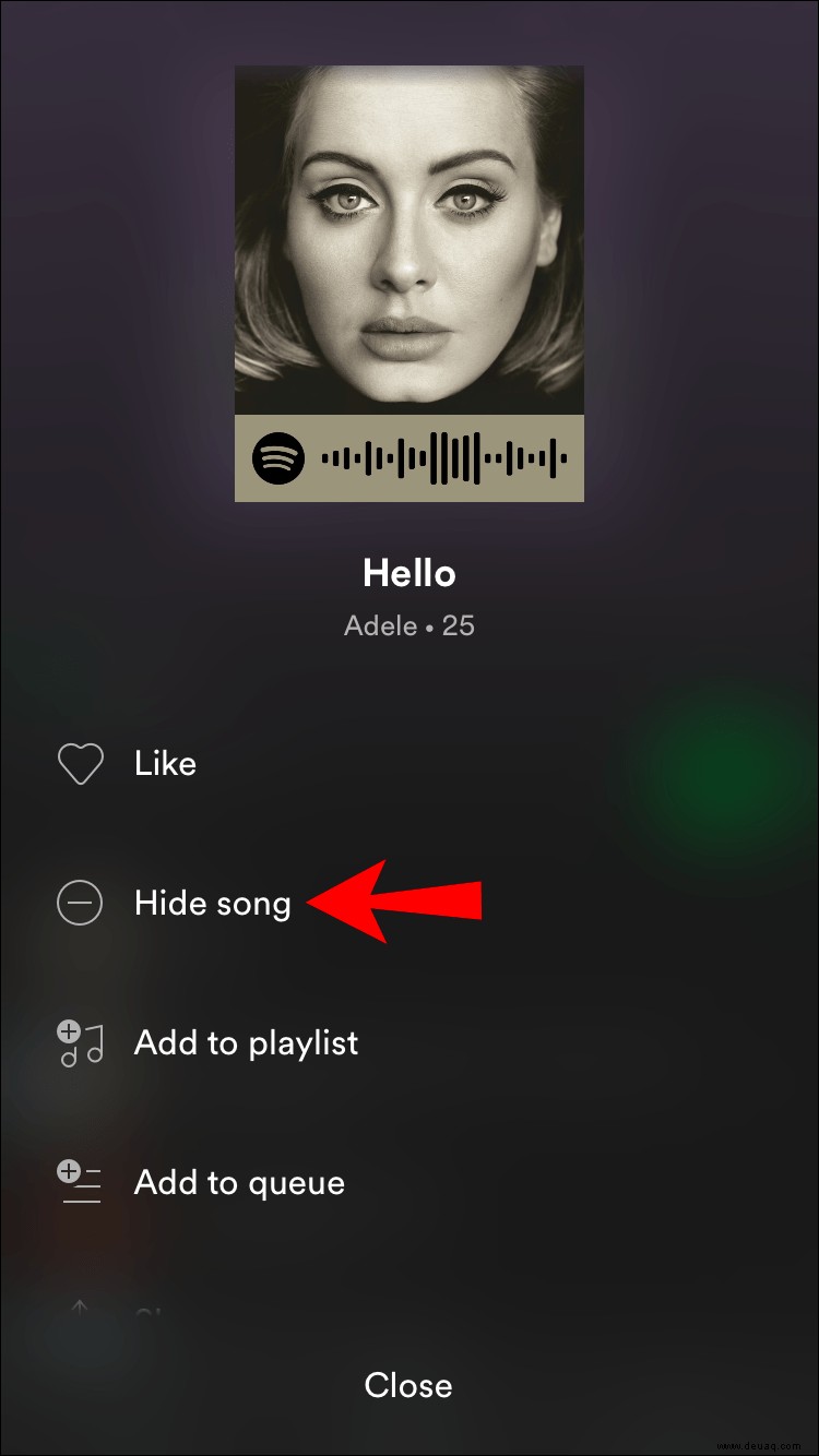 So blockieren Sie Künstler auf Spotify