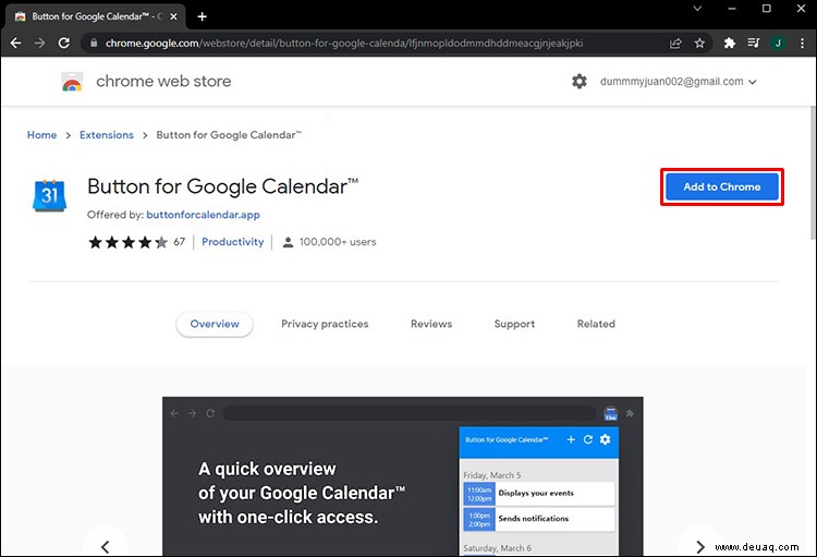 So fügen Sie ein Google Kalender-Widget in Windows hinzu