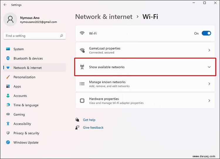 So stellen Sie eine Verbindung zu einem Wi-Fi-Netzwerk in Windows 11 her