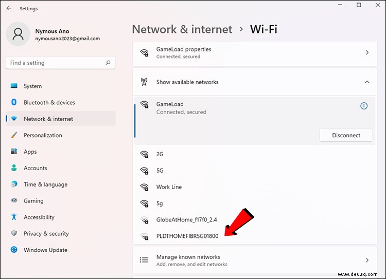 So stellen Sie eine Verbindung zu einem Wi-Fi-Netzwerk in Windows 11 her