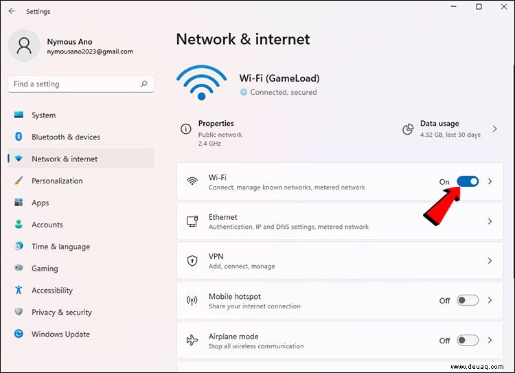 So stellen Sie eine Verbindung zu einem Wi-Fi-Netzwerk in Windows 11 her
