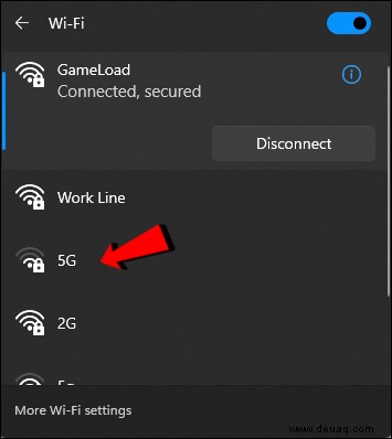 So stellen Sie eine Verbindung zu einem Wi-Fi-Netzwerk in Windows 11 her