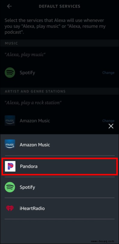 So mischen Sie Sender in Pandora