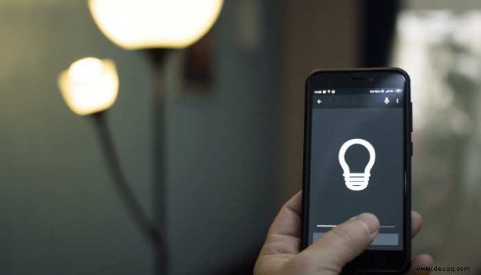 Wie man Lichter mit einem Android oder iPhone steuert
