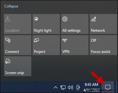 Anpassen der Helligkeit auf einem Windows 10-PC